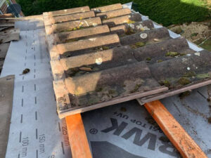 repairing roof